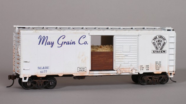 50s Era Boxcar Grain Loads