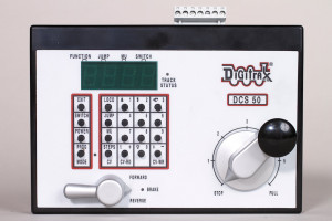 Digitrax Zephyr (DCS 50) throttle used with the Gateway Central XV Layout