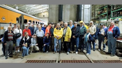Group photo from the 2010 Gateway Rail Services tour.