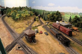 Bob Johnson's Pseudo-Soo Line HO Scale Model Railroad Layout