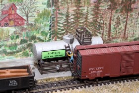 Bob Johnson's Pseudo-Soo Line HO Scale Model Railroad Layout