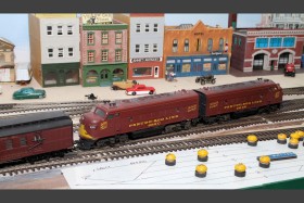 Bob Johnson's Pseudo-Soo Line HO Scale Model Railroad Layout