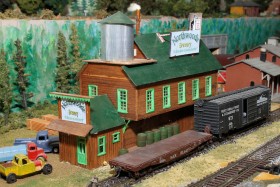 Bob Johnson's Pseudo-Soo Line HO Scale Model Railroad Layout