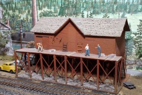 Bob Johnson's Pseudo-Soo Line HO Scale Model Railroad Layout