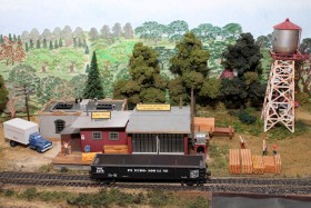 Bob Johnson's Pseudo-Soo Line HO Scale Model Railroad Layout