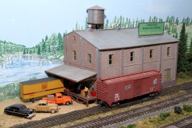 Bob Johnson's Pseudo-Soo Line HO Scale Model Railroad Layout