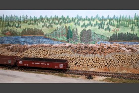 Bob Johnson's Pseudo-Soo Line HO Scale Model Railroad Layout