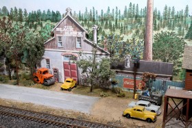 Bob Johnson's Pseudo-Soo Line HO Scale Model Railroad Layout