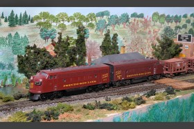 Bob Johnson's Pseudo-Soo Line HO Scale Model Railroad Layout