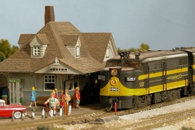 Dave Roeder's Webster Groves & Fenton HO Model Railroad