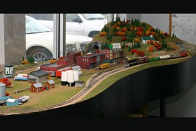 Paul Fries' Red Board Hobbies Model Railroad