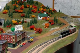 Paul Fries' Red Board Hobbies Model Railroad