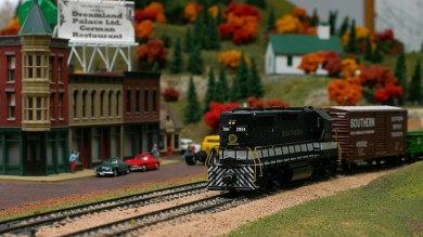 Paul Fries' Red Board Hobbies Model Railroad