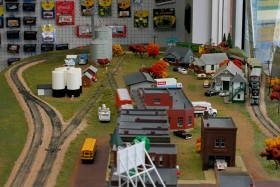 Paul Fries' Red Board Hobbies Model Railroad