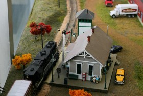 Paul Fries' Red Board Hobbies Model Railroad