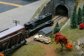 Paul Fries' Red Board Hobbies Model Railroad