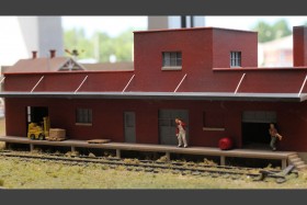 Paul Fries' Red Board Hobbies Model Railroad