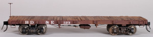 BD&E #123 Flat Car