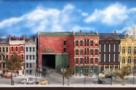 Jacob Libhart's City Streetcar Model Railroad Diorama