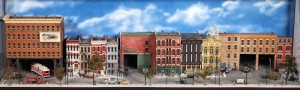 Jacob Libhart's City Streetcar Model Railroad Diorama