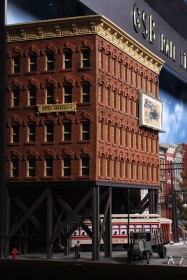 Jacob Libhart's City Streetcar Model Railroad Diorama