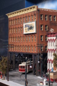 Jacob Libhart's City Streetcar Model Railroad Diorama