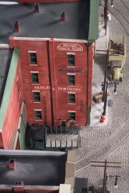 Jacob Libhart's City Streetcar Model Railroad Diorama