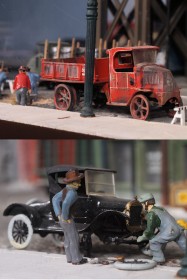 Jacob Libhart's City Streetcar Model Railroad Diorama