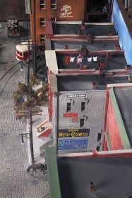 Jacob Libhart's City Streetcar Model Railroad Diorama