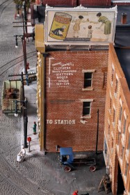 Jacob Libhart's City Streetcar Model Railroad Diorama