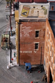 Jacob Libhart's City Streetcar Model Railroad Diorama