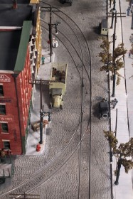 Jacob Libhart's City Streetcar Model Railroad Diorama