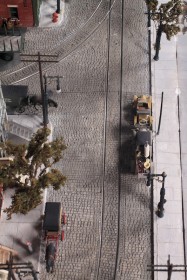 Jacob Libhart's City Streetcar Model Railroad Diorama