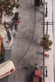 Jacob Libhart's City Streetcar Model Railroad Diorama