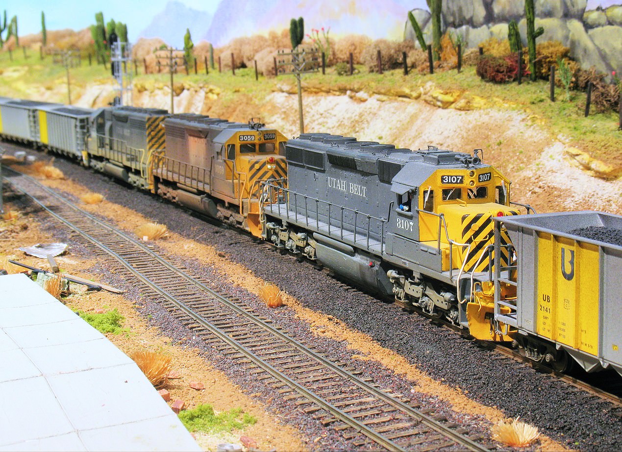 Utah belt model railroad
