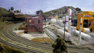 Big Bend Railroad Club O Scale Springfield & Ozark Model Railroad