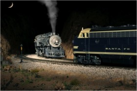 Gary Hoover's HO Scale Santa Fe Model Railroad