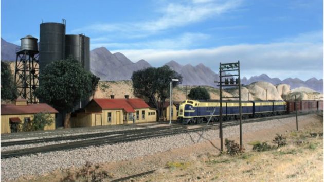 Gary Hoover's HO Scale Santa Fe Model Railroad
