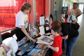 Amtrak Celebrates Forty Years Exhibit Train