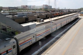 Amtrak Celebrates Forty Years Exhibit Train