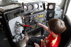 Amtrak Celebrates Forty Years Exhibit Train