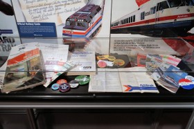 Amtrak Celebrates Forty Years Exhibit Train