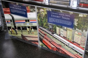 Amtrak Celebrates Forty Years Exhibit Train