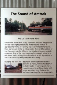 Amtrak Celebrates Forty Years Exhibit Train