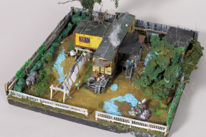 Hooverville Diorama