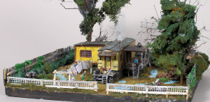 Hooverville Diorama