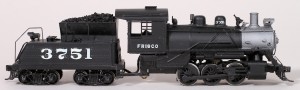 Frisco #3751 Steam Locomotive