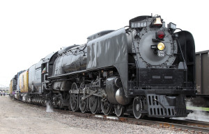 UP 4-8-4 #844 Steam Locomotive Prototype Photograph