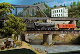 Herb Gilden's Scenic HO Scale Southern Model Railroad