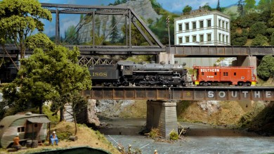 Herb Gilden's Scenic HO Scale Southern Model Railroad